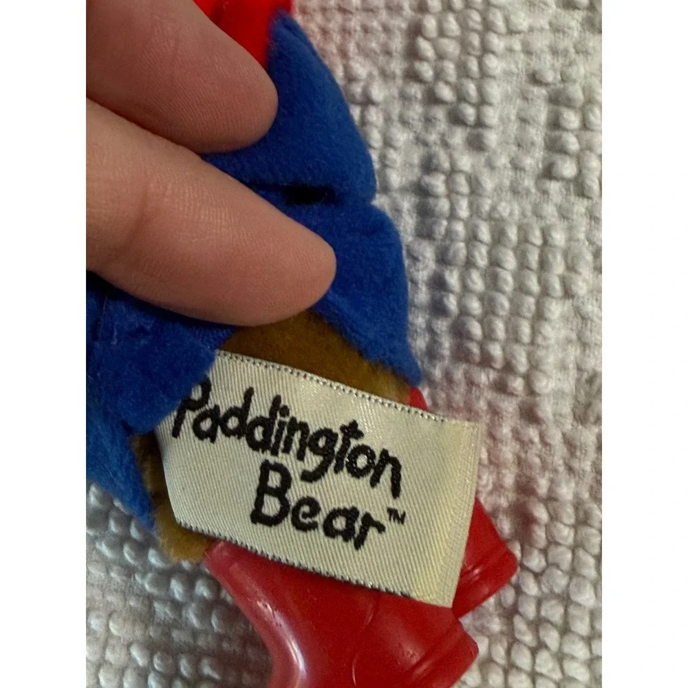 Paddington Bear Plush 2007 Augusta du Bay Blue Coat Red Hat Boots 5 Inch